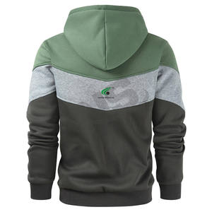 Sudadera con Capucha para Hombre, Color Sólido, Mezcla de Algodón, Material Básico Transpirable, Ropa Deportiva para Gimnasio y Fitness con Bolsillos - Product Image 2