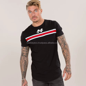 Custom 340 Grams 100% Cotton Breathable Quick Dry Eco-Friendly Fitness <b>Muscle</b> Running Workout <b>Men</b> Gym Sport <b>T</b> <b>Shirts</b> - Product Image 2