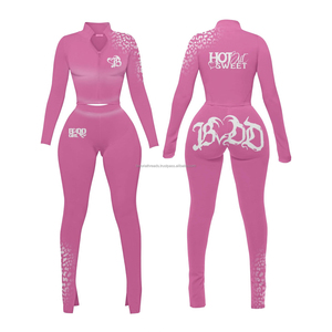 Ropa Deportiva al por Mayor para Mujer, Ropa de Gimnasio, Fitness, Ejercicio, Ropa Deportiva sin Costuras, Conjunto de Yoga - Product Image 5