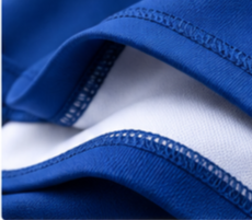 Combinaison sans manches bleue pour femme SINEWY, ajustée, en spandex et polyester extensible, vêtements d'arts martiaux, logo sur le devant - Product Image 5