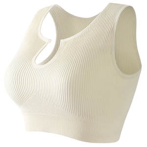 Conjunto de Ropa de Yoga para Mujer, Personalizable, de Tela Inteligente sin Costuras, Transpirable, Ligero, Tallas Grandes, Colores Sólidos, Última Tendencia - Product Image 4