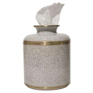 Soporte de papel de latón antiguo atemporal con detalles elegantes y una lujosa pieza de decoración para espacios de inspiración vintage o clásica - Product Image 2