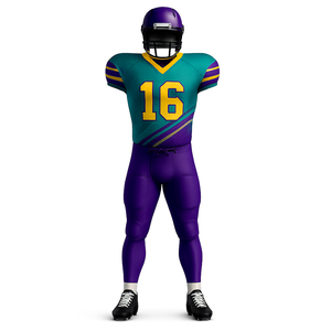 Uniformes de fútbol americano personalizados Juegos de sublimación digital Jersey y pantalón - Product Image 4