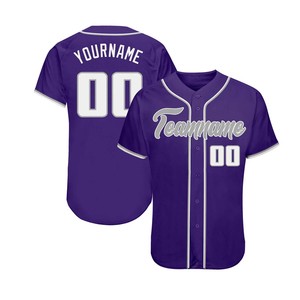 2025 número y nombre personalizado jugador desgaste diseño Softball poliéster 100% personalizado béisbol Jersey camisa Unisex - Product Image 2