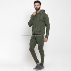 Ensemble de survêtement unisexe en coton et polyester de haute qualité avec impression de logo personnalisé, jogging pour homme, survêtement ample, automne-hiver, sweat-shirt à capuche - Product Image 1