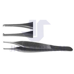 Adson 1x2 Pince à tissu dentaire Pince chirurgicale manuelle de précision en acier inoxydable pour saisir et maintenir les tissus - Product Image 3