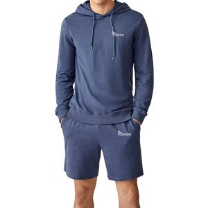 Nouvel Arrivage – Ensemble Short et Sweat à Capuche Formel d'Été pour Homme, Taille Personnalisée, Imprimé, Haute Qualité, Vente en Gros, Grandes Tailles, Logo Personnalisé - Product Image 1