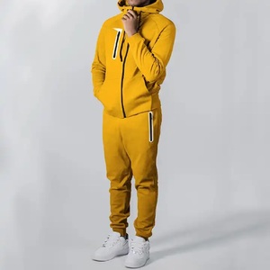 Wholesale <b>Plus</b> <b>Size</b> Outdoor Sport Men Sportswear Tracksuit Men <b>2</b> <b>Piece</b> <b>Set</b> Hoodie <b>Sets</b> Men Sweatpants Hoodie <b>Set</b> - Product Image 2