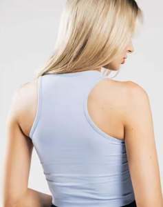 Lounge Wear Mujeres Tank Top Tela de algodón suave Ajuste cómodo Suministro de fábrica OEM - Product Image 4