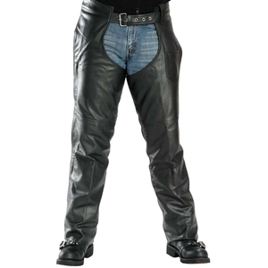 Chaparreras de Montar para Hombre de Primera Calidad, Hechas Completamente de Cuero, Impermeables, Resistentes al Viento, Talla Grande, Ajuste Holgado - Producto de Equitación de Alta Calidad - Product Image 3