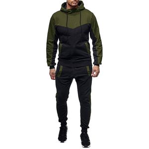Colección de invierno Hombres Algodón Custom Tech Fleece Chándales Deportes Chándal Transpirable Hombres Chándal con logotipo personalizado - Product Image 5