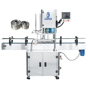 Automatic Can Sealing Machine For Alcohol Tin Cans Plastic And Aluminum Cans