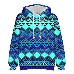 Sudaderas con capucha al por mayor con impresión por sublimación DTG y su propio logotipo, sudaderas básicas de mezcla de algodón para hombre - Product Image 1