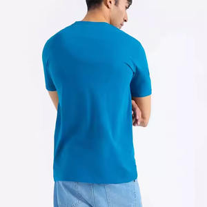 T-shirt pour homme surdimensionné de haute qualité 100% coton, logo personnalisé imprimé en effet gonflé, séchage rapide, mousse 3D, style personnalisé - Product Image 2