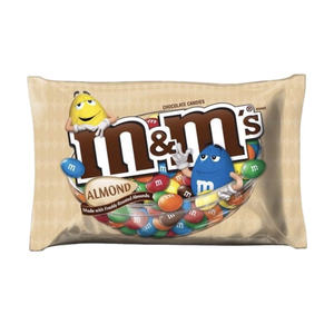 Bonbons au chocolat amer M&MS avec biscuit, forme solide, format individuel, 1,63 once (paquet de 24) - Product Image 4