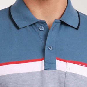 Polos personalizados al por mayor de fábrica OEM profesional, camiseta Polo con logotipo bordado o estampado personalizado para hombre de alta calidad - Product Image 6