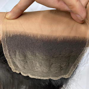 Perruques de cheveux humains Lace Front, Straight 360 Frontal Full Lace Perruques de cheveux humains pour les femmes noires Cheveux bruts - Product Image 4