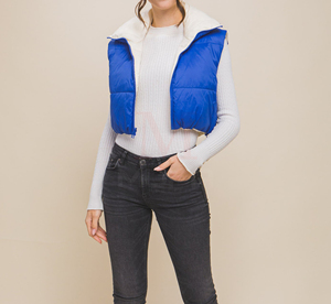 2024 vente en gros réglable léger toile bouffant Gilet gilet sans manches pour hommes/femmes vêtements d'extérieur résistants à l'eau - Product Image 2