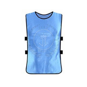 Gilets d'entraînement de football avec impression de logo personnalisé, 100% polyester, séchage rapide et respirant, en stock - Product Image 1