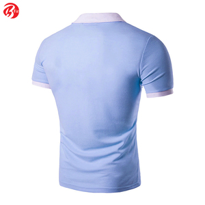 Best Selling High Quality Breathable Knitted Cotton Bamboo <b>Men's</b> <b>Slim</b> <b>Fit</b> Casual Short Sleeve for <b>Shirts</b> - Product Image 6