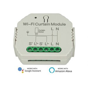 Modulo interruttore WiFi 220V 2A per tapparelle, tende e persiane, compatibile con Alexa e Google Home-Lighting/ - Product Image 1