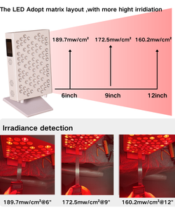 Lampe de thérapie par lumière rouge et infrarouge de qualité médicale, appareil de soulagement de la douleur de type PDT, panneau de thérapie par lumière rouge, utilisation domestique et commerciale - Product Image 4