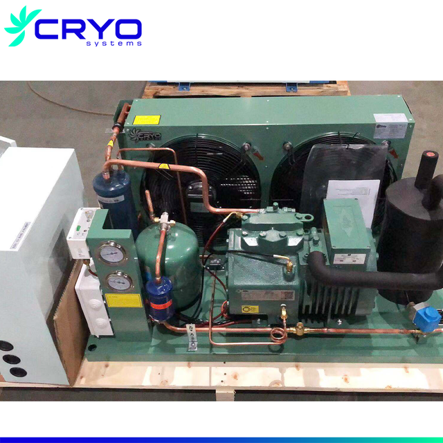 R404a Condensing Unit Cold Room Storage Cryo Refrigeration Systems Compressor Refrigeration Unit