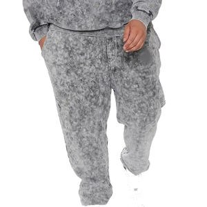 ชุดเสื้อผ้าสองชิ้นสำหรับผู้ชายชุดสตรีททำจากผ้าฝ้ายดีไซน์ใหม่ - Product Image 3