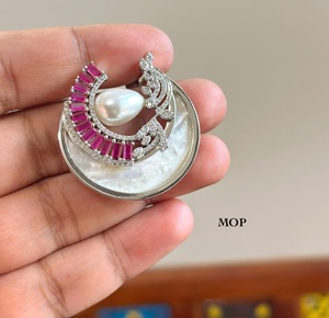 Trendy Best Quality <b>Silver</b> Plated Modern Moissanite <b>Stud</b> Earrings Wedding Party Wear Collections for Women Girls - Product Image 1