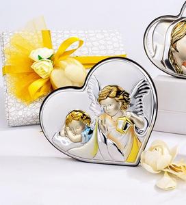 แผ่นโลหะของที่ระลึกทางศาสนาที่มีสัญลักษณ์แบบโค้งและโคมไฟเทวดาแบบปั๊มเทคนิค10X14ซม. - Product Image 1