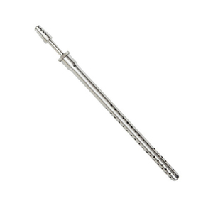 Poole alta calidad 20cm curvo Abdominal tubo de succión de acero inoxidable 8mm de diámetro Manual médico instrumento base quirúrgica - Product Image 5
