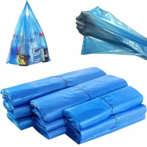 Bolso grande impreso personalizado de HDPE/LDPE para camisetas, precio barato, bolso de compras duradero para supermercado, tamaño de bolso personalizado - Product Image 1