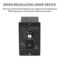 Contrôleur de vitesse de moteur AC 250W - Micro-régulateur 110V/220V pour système de contrôle de vitesse de moteur