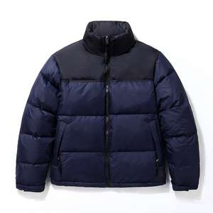 Unisex Winter <b>Quilted</b> Puffer <b>Jacket</b> Men Women's Bulk Heap Waterproof Plus Size Hooded Polyester Patchwork <b>Pattern</b> Knitted - Product Image 1