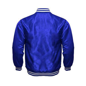 Chaquetas Bomber Satinadas Delgadas para Hombre, Logotipo Personalizado al por Mayor, Alta Calidad 2025, Transpirables, Precio Razonable, OEM - Product Image 2