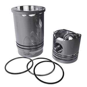 Grupo de Pistón y Camisa de Cilindro MMZ Original 262-1002021 para Motor D-262, Juego de Camisa de Cilindro y Pistón de Hierro Fundido, Piezas de Maquinaria - Product Image 1