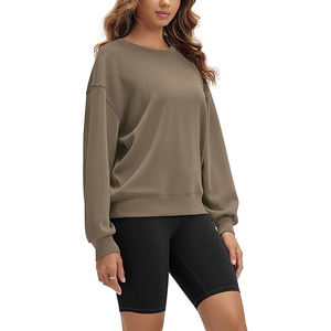 Sweat-shirts pour femmes, coupe décontractée tendance, doux, respirant, élégant, moderne, chic, léger - Product Image 5