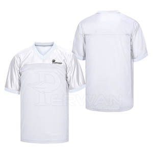 Maillot de football américain respirant en gros, nouvelle arrivée 2025, haute qualité, manches courtes, 100% polyester, séchage rapide - Product Image 3