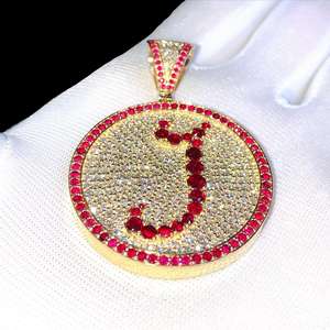 Collar con colgante redondo de cristal natural, joyería de energía curativa para uso diario - Product Image 5