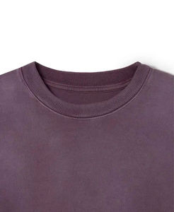 Camisetas de Hombre de Primera Calidad, Estilo Urbano, Lavado Ácido, Efecto Desgastado por el Sol, 100% Algodón, Anti-Pilling, Ropa Casual, Diseño de Logotipo Personalizado - Product Image 3