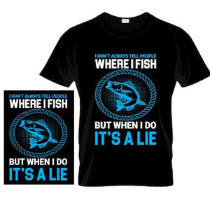 Obtenga una Camiseta de Pesca Personalizada de Manga Larga para Hombre, Material Transpirable DryFit con Protección Solar UPF 50 para Pescar Todo el Día - Product Image 1