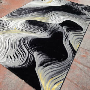 Alfombra Turca Adiva Hecha a Máquina, Antideslizante, con Base de Yute, Material de Franela, Pelo Mediano, para Baño - Product Image 1