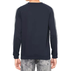 Vente en gros de sweat-shirt ras du cou en éponge vierge pour hommes sweat-shirt personnalisé en coton avec impression personnalisée sweats pour hommes - Product Image 2