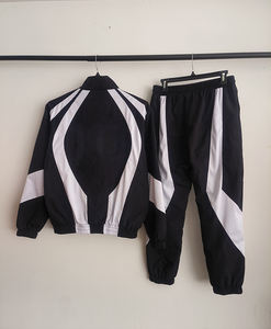 Chándal de gran tamaño acolchado para hombre, conjunto de invierno ecológico con patrón sólido de poliéster 100% para adultos - Product Image 5