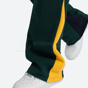 Private Label Men Flare <b>Trouser</b> Solid Color Men Flare <b>Trouser</b> Side Pockets Flare <b>Trouser</b> For Sale - Product Image 5