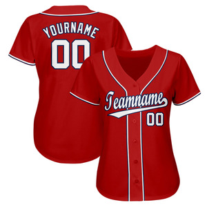 Camisetas Ligeras Personalizadas de Softbol y Béisbol, Tallas Grandes, con Impresión por Transferencia de Calor, 100% Poliéster - Product Image 3