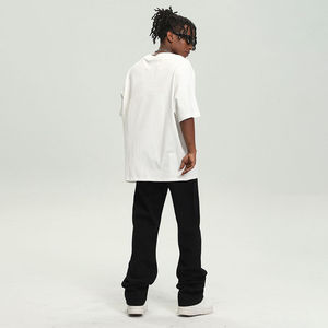 เสื้อยืดแขนสั้นของผู้ชายผ้าฝ้าย100% เสื้อยืดธรรมดาที่มีคุณภาพสูงออกแบบได้ตามต้องการ - Product Image 2