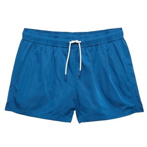 Pantalones Cortos de Baño para Hombre, Verano 2026, Venta Caliente, Personalizables al por Mayor, Lisos, a la Moda, Cómodos, con Dos Bolsillos y Cordón Ajustable - Product Image 1