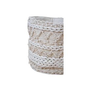 Home Decor <b>Baskets</b> Handwoven Cotton <b>Plant</b> <b>Basket</b> <b>for</b> Indoor Outdoor - Product Image 3