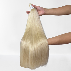 Extensions de cheveux humains vierges à 613, lisse, vierges, bouclés, couleur Blonde, cuticules, haute qualité, offre spéciale - Product Image 1